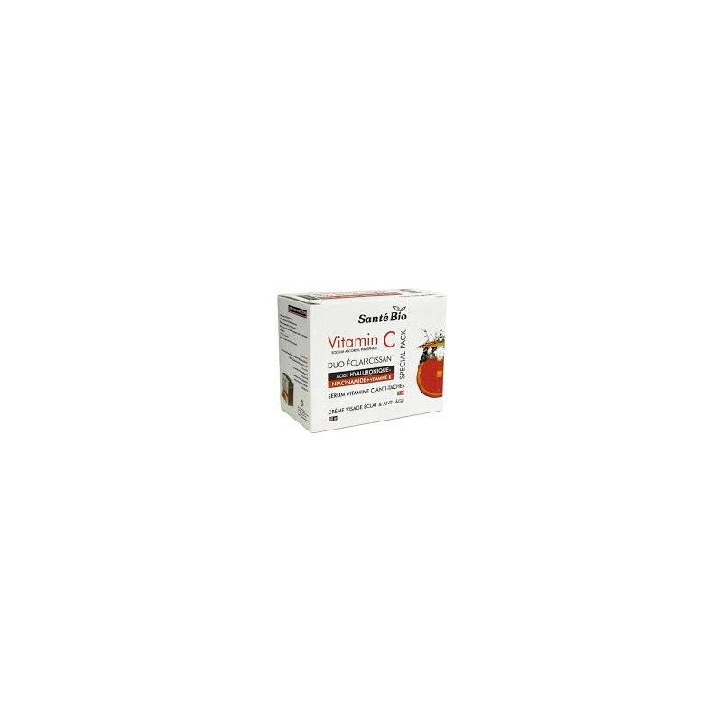 SANTE BIO PACK VITAMINE C ( SERUM + CREME ).