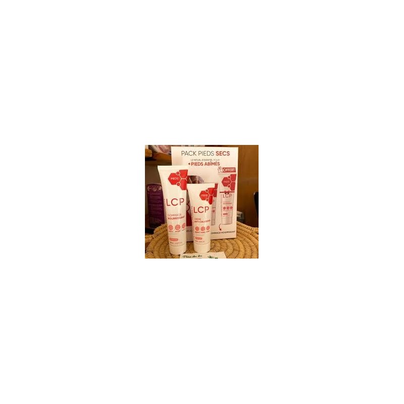 LCP PACK PIEDS SECS CR ANTI CALLOSITES+GOMMAGE NOURRISSANT O