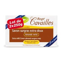 RC SAVON PARFUME AMANDE VERTE 250G X2 +BOITE OFFERTE