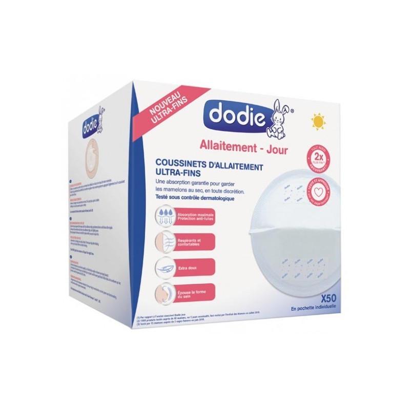 DODIE COUSSINET D'ALLAITEMENT JOUR ULTRA FINS *50