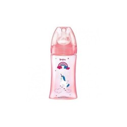 DODIE BIB INITIATION+270ML ROSE LICORNE D2