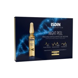 ISDIN NIGHT PEEL PEELING EXFOLIANT DE NUIT 30 AMPOULES
