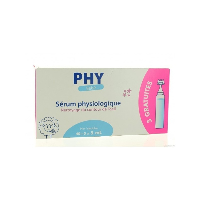 GILBERT SERUM PHYSIOLOGIQUE 5ML BTE DE 40