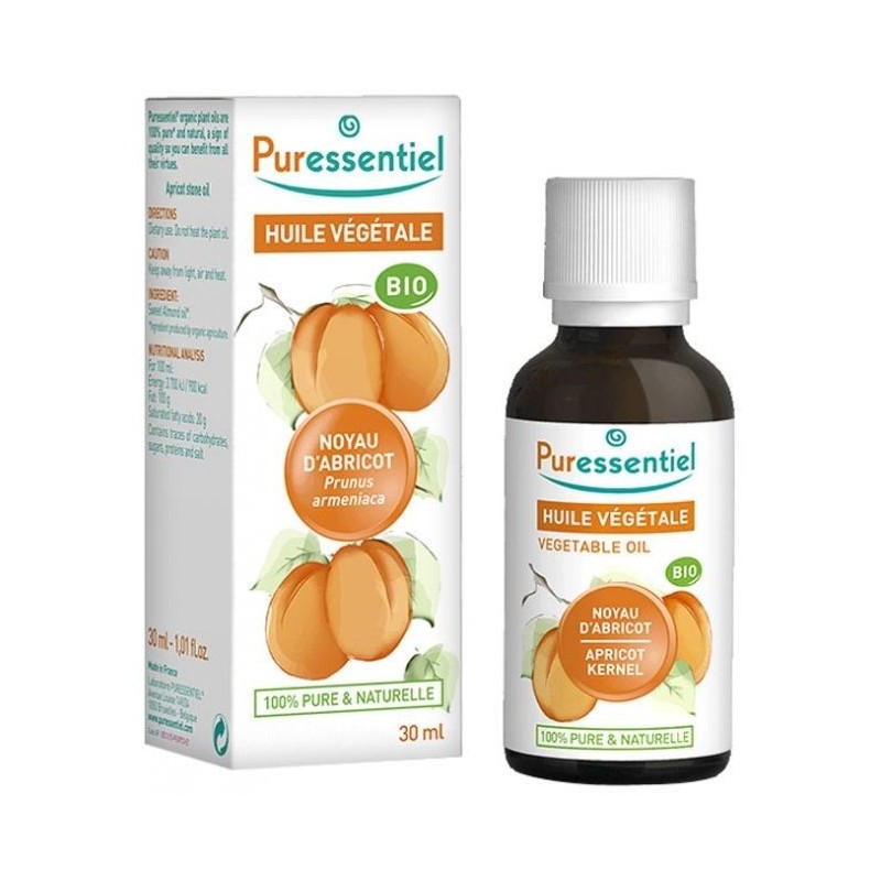 PURESSENTIEL HUILE VEGETALE NOYEAU D'ABRICOT 30ML