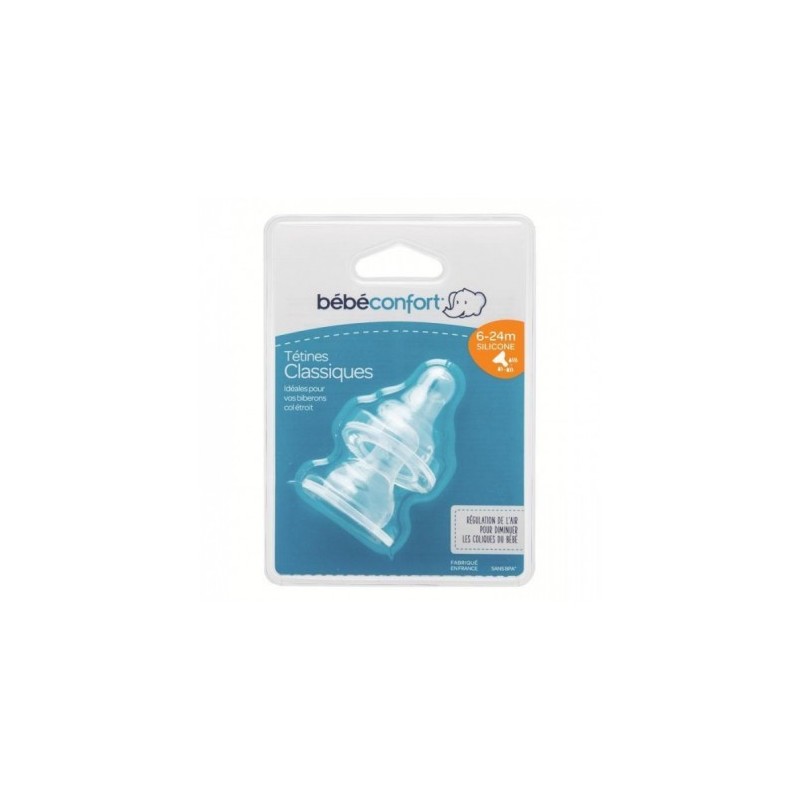 BEBE CONFORT 2 TETINES STANDARD 6-24M  3VITESSES REF3102201500