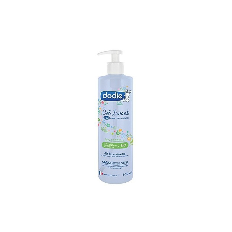 DODIE GEL LAVANT 3 EN 1 FL POMPE 500ML