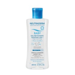 NEUTRADERM EAU NETTOYANTE DOUCEUR 3 EN 1 DES LA NAISSANCE 20