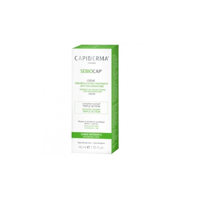 CAPIDERMA SEBIOCAP CREME ANTI INFLAMMATION 40ML