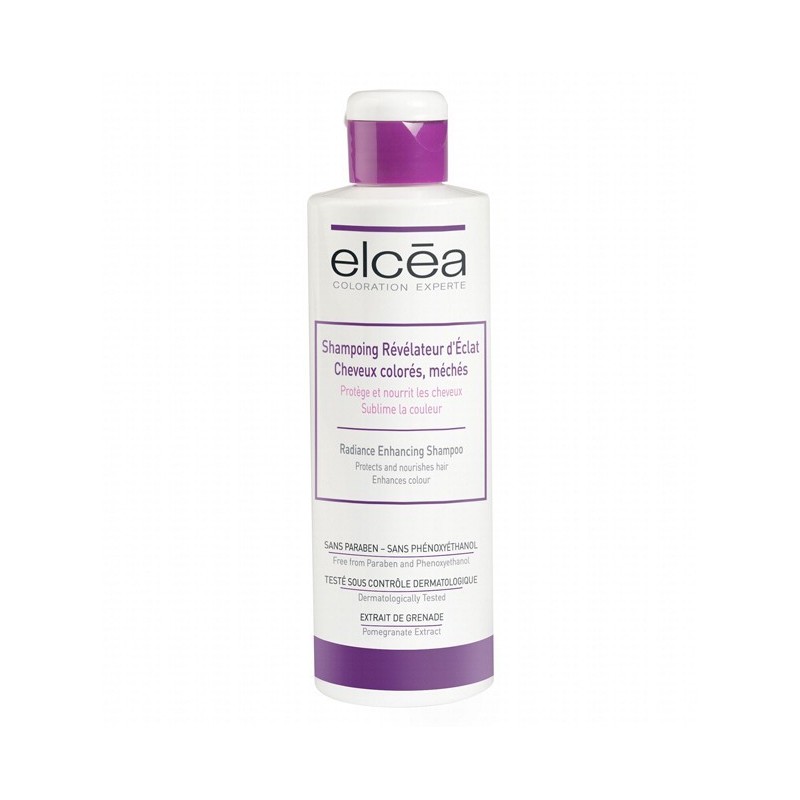 ELCEA SHAMPOING REVELATEUR D'ECLAT CHEVEUX COLORES MECHES 250ML