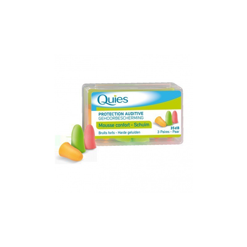 QUIES MOUSSE CONFO/3*3UNITE