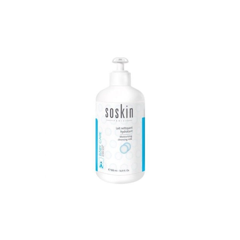 SOSKIN LAIT NETTOYANT HYDRATAN 500ML