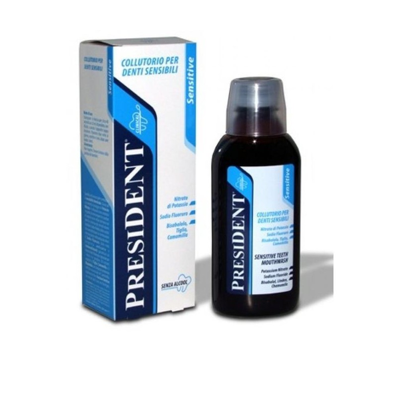 PRESIDENT Bain de bouche SENSITIVE 250ML