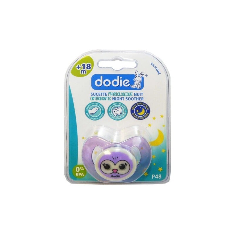 DODIE SUCETTE PHYSIO NUIT 18M+ N° P48