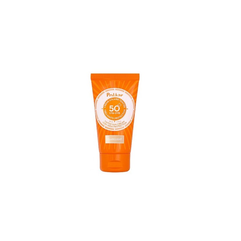 POLAAR CREME SOLAIRE TEINTE CLAIRE SPF50+50ML