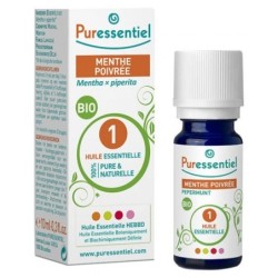 PURESSENTIEL HUILE ESSENTIELLE MENTHE POIVREE 10ML
