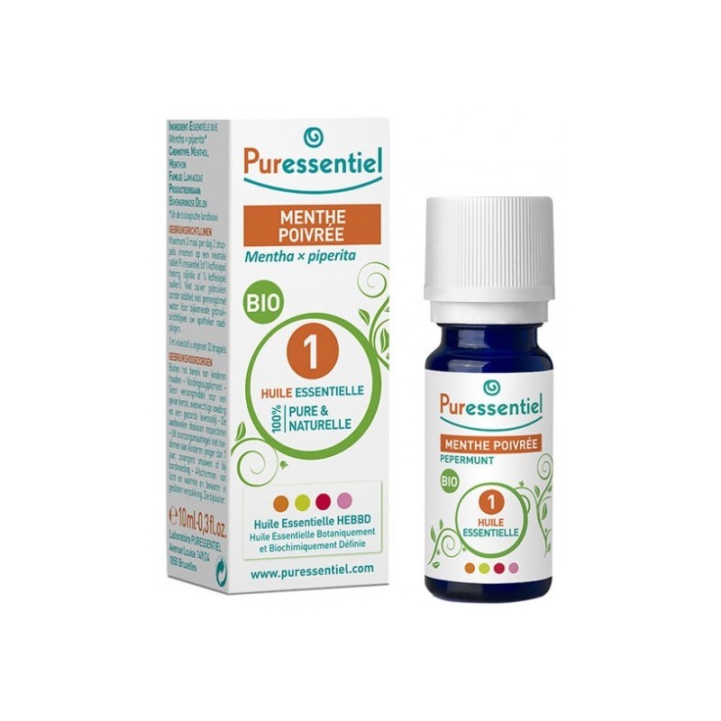 PURESSENTIEL HUILE ESSENTIELLE MENTHE POIVREE 10ML