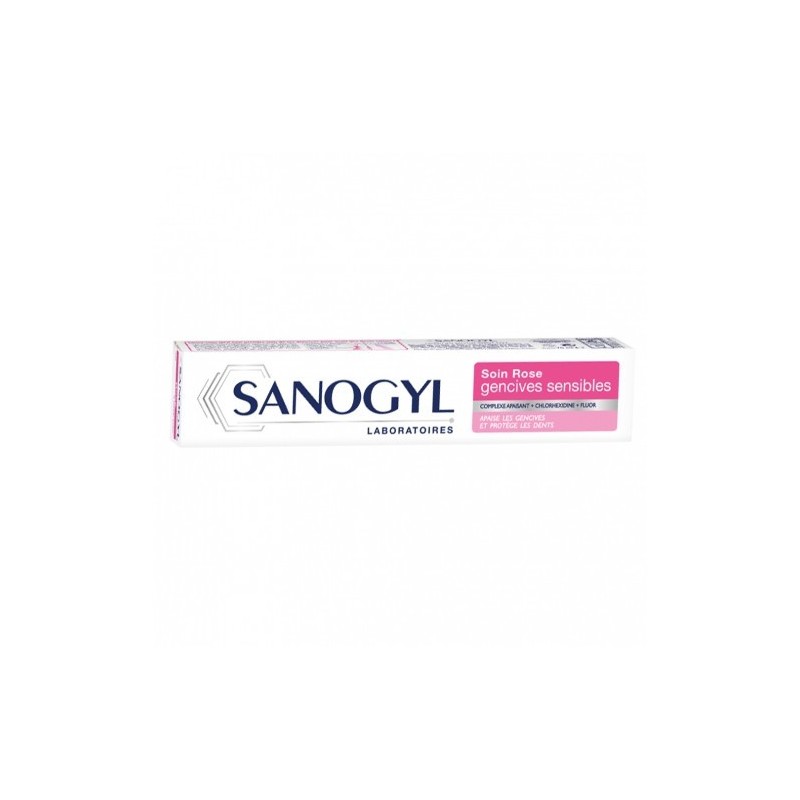 SANOGYL ROSE SOIN GENCIVES SENSIBLES 75MLX2