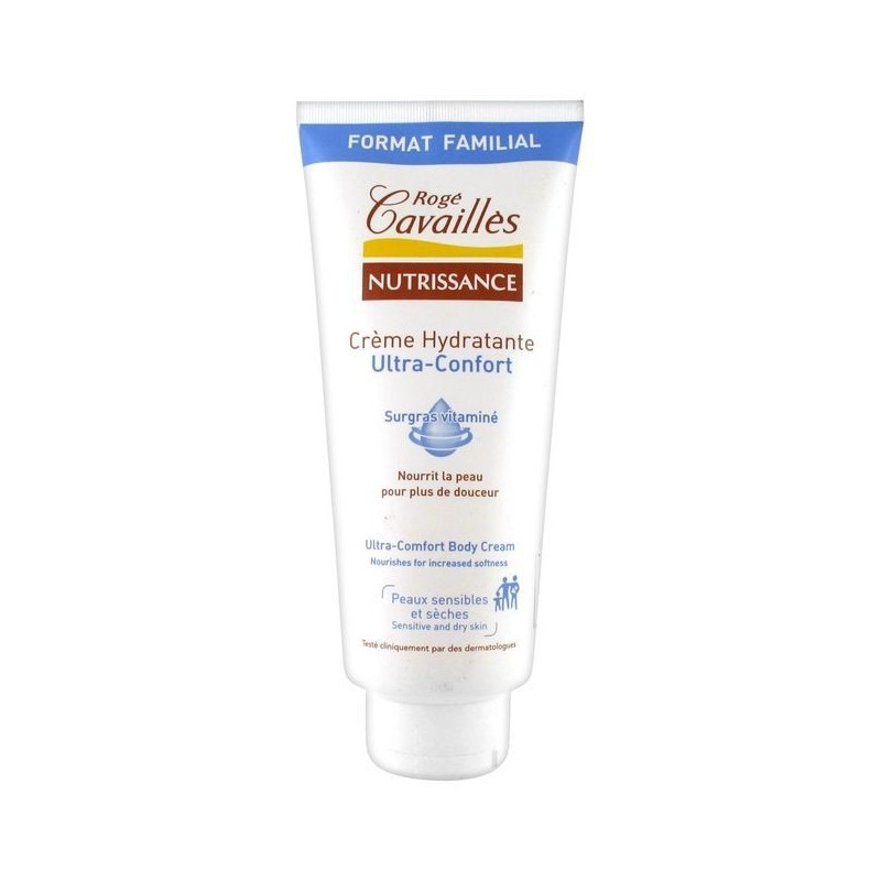 ROGE CAVAILLES NUTRISSANCE CREME HYDRATANTE ULTRA CONFORT 300 + 50 ML