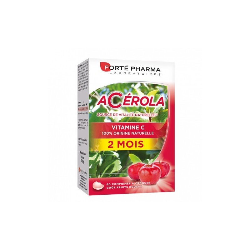 FORTE PHARMA ENERGIE ACEROLA 60 COMPRIMES