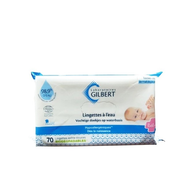 GILBERT LINGETTES A L'EAU BIODEGRADABLES B70
