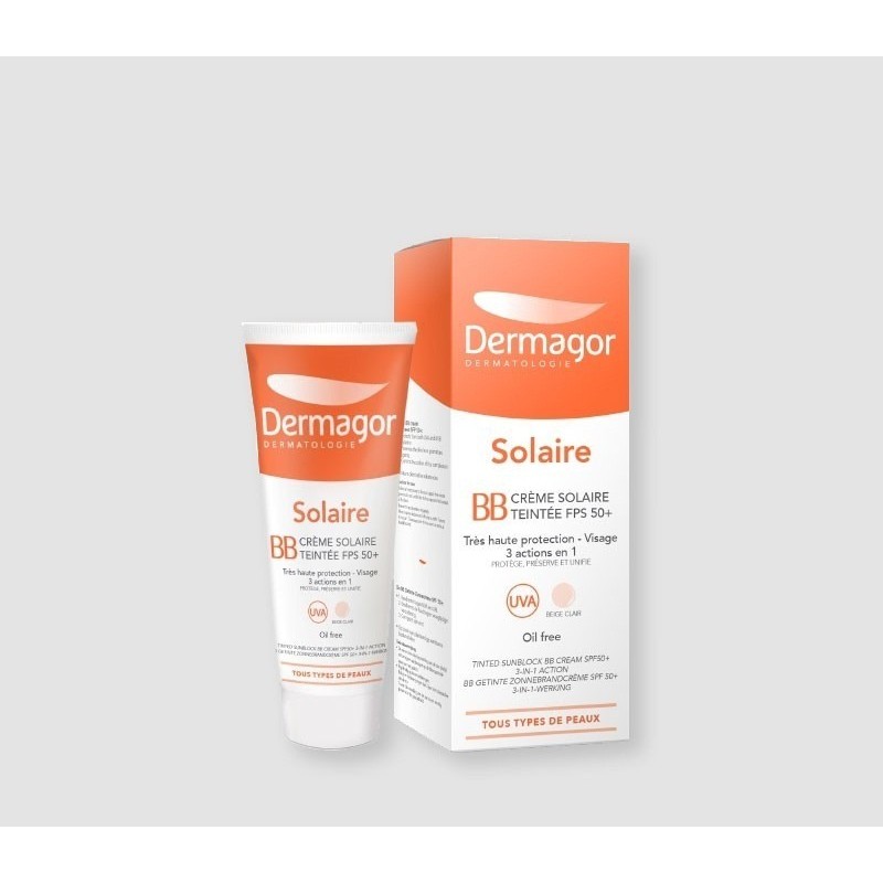 DERMAGOR SOLAIRE BB CREME TEINTEE SPF50+ 40ML