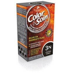 3 CHENES COLOR & SOIN 3N CHATAIN FONCÉ