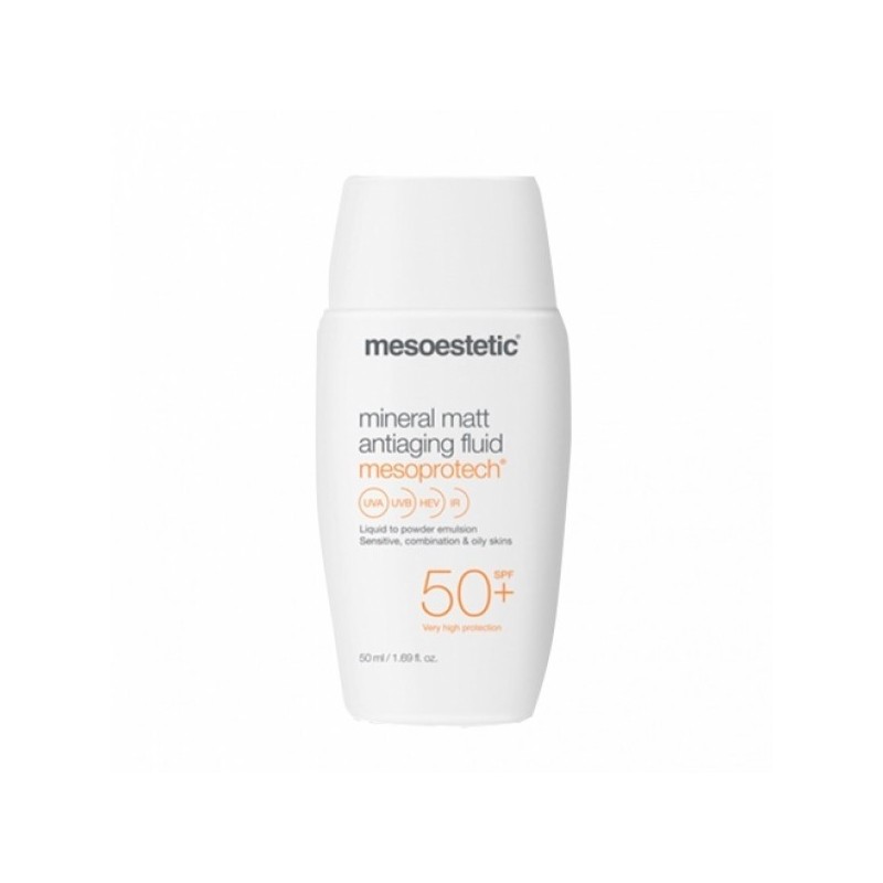 MESOESTETIC MESOPROTECH MINERAL MATT FLUIDE ANTI AGE SPF50+ 50ML