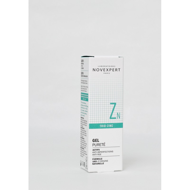 NOVEXPERT GEL PURETÉ TRIO ZINC 30ML