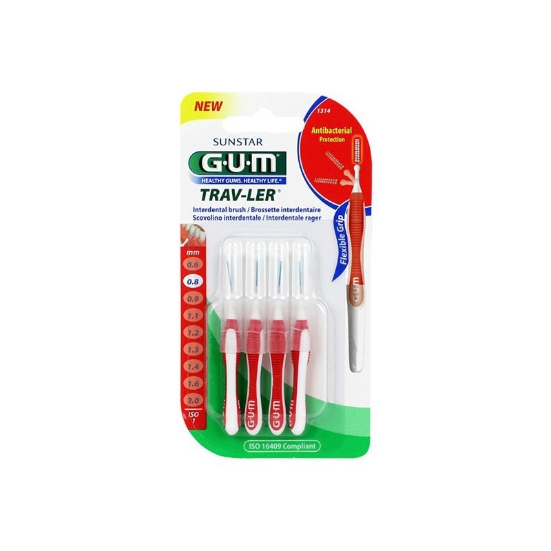GUM INTERD TRAVLER BROSSETTE 0.8mm -1314