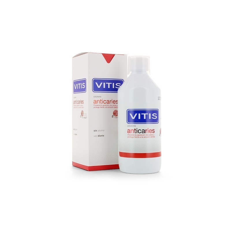 VITIS ANTI-CARIES BAIN DE BOUCHE 500 ML