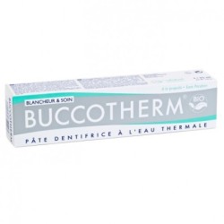 BUCCOTHERM BLANCHEUR ET SOIN BIO 75 ml  GOUT MENTHE