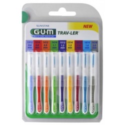 GUM TRAVELER MULTI PACK 10 REF 1699