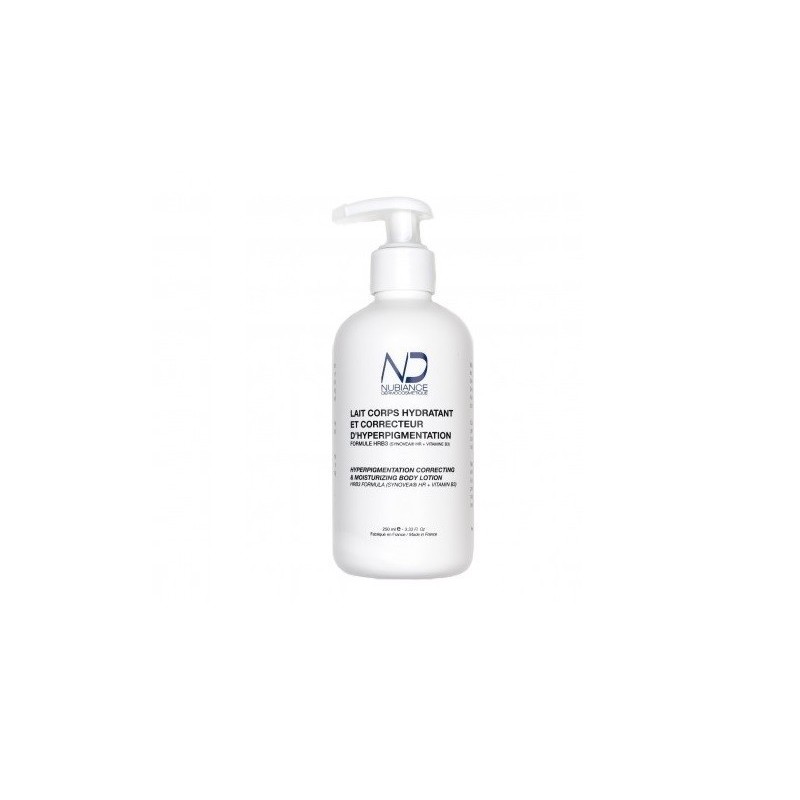 NUBIANCE LAIT CORPS HYDRATANT CORRECTEUR D'HYPERPIGMENTATION HRB3 250ML