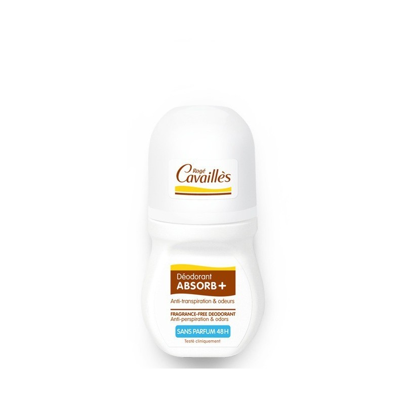 RC DEO ABSORB+ SOIN RÉGULATEUR SANS PARFUM ROLL-ON 50ML