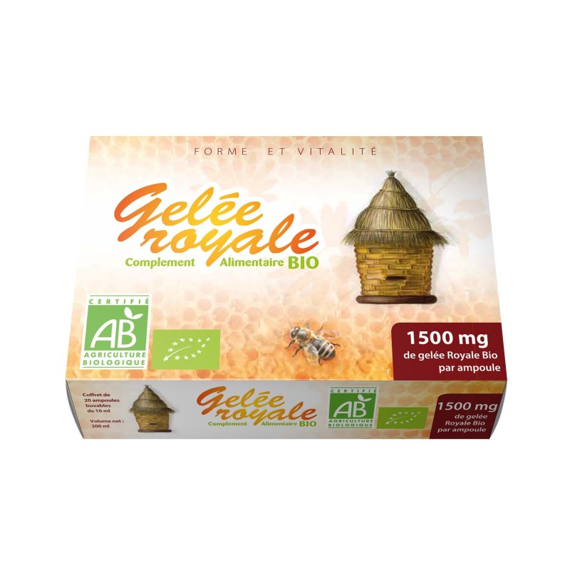 GPH DIFFUSION GELEE ROYALE 1500MG 20 AMPOULES