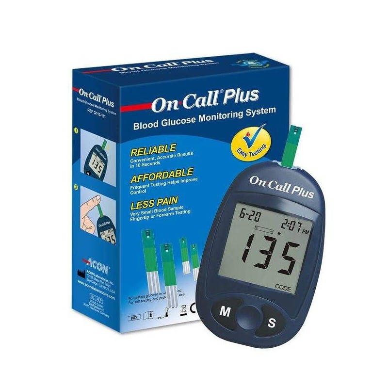 ON CALL PLUS KIT GLUCOMETRE