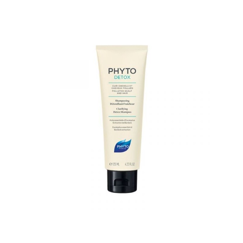 PHYTO DETOX SHAMPOOING DETOXIFIANT FRAICHEUR125ML