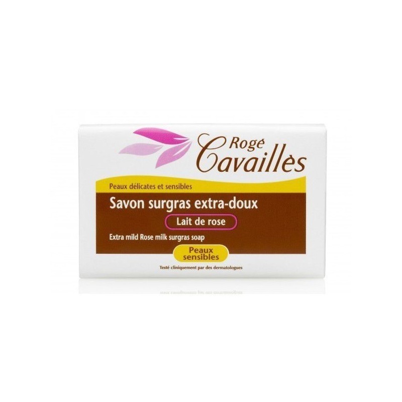 ROGE CAVAILLES SAVON SURGRAS LAIT DE ROSE 250 GR