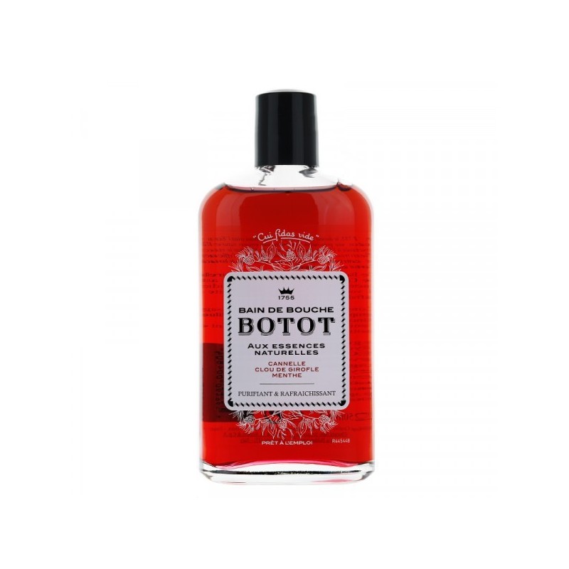 BOTOT BAIN DE BOUCHE CANELLE CLOU DE GIROFLE MENTHE 250ML