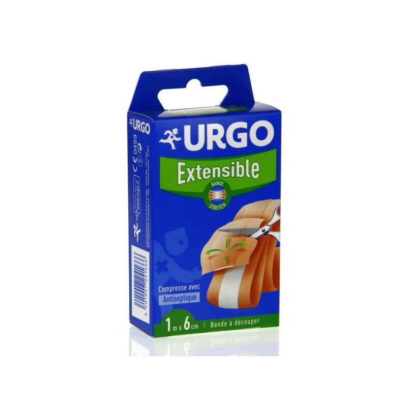 URGO SENSITIVE(EXTENSIBLE) 1X6CM