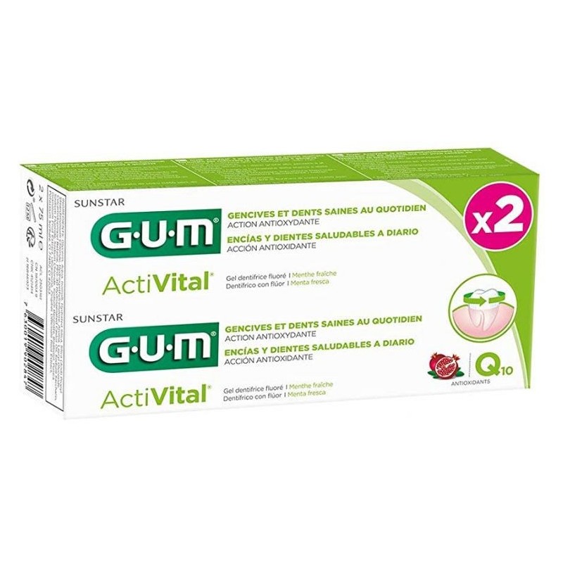 GUM PACK DENT ACTIVITAL 75ML /2