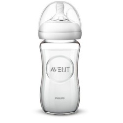 AVENT NATURAL BIBERON VERRE 240ML REF SCF053/17