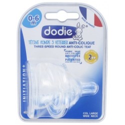 DODIE TETINE INI+ ANTI COLIQUE D2 0-6M X2