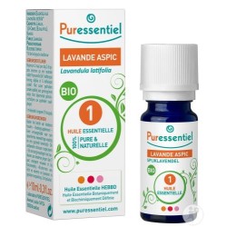 PURESSENTIEL HUILE ESSENTIELLE LAVANDE APSIC 10ML