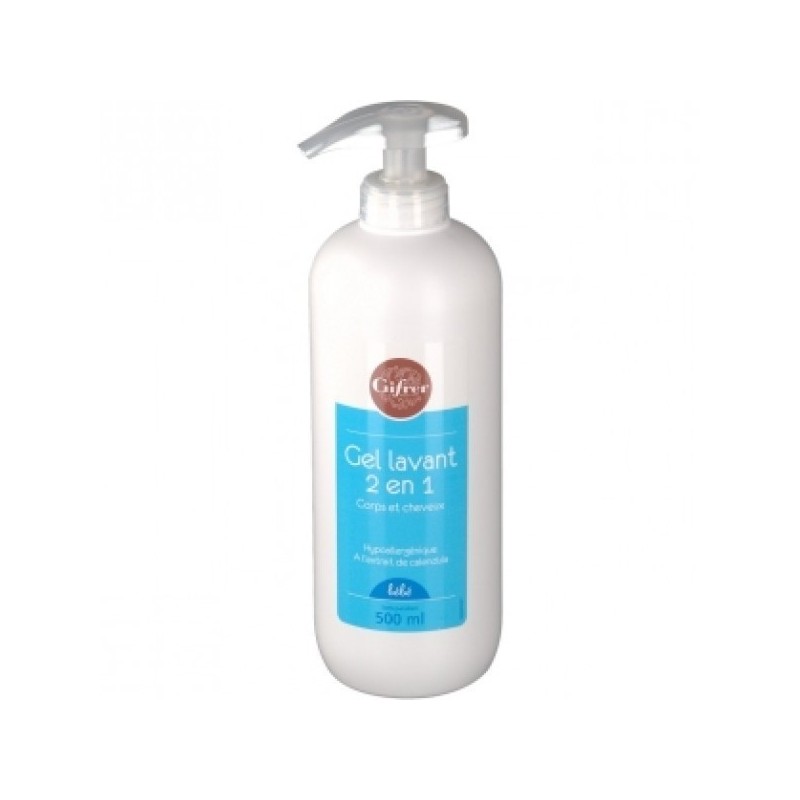 GIFRER GEL LAVANT 2EN1 CORPS ET CHEVEUX 500ML