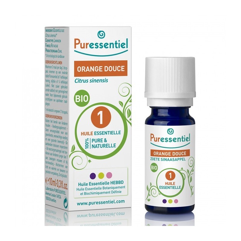 PURESSENTIEL HUILE ESSENTIELLE ORANGE DOUCE 10ML