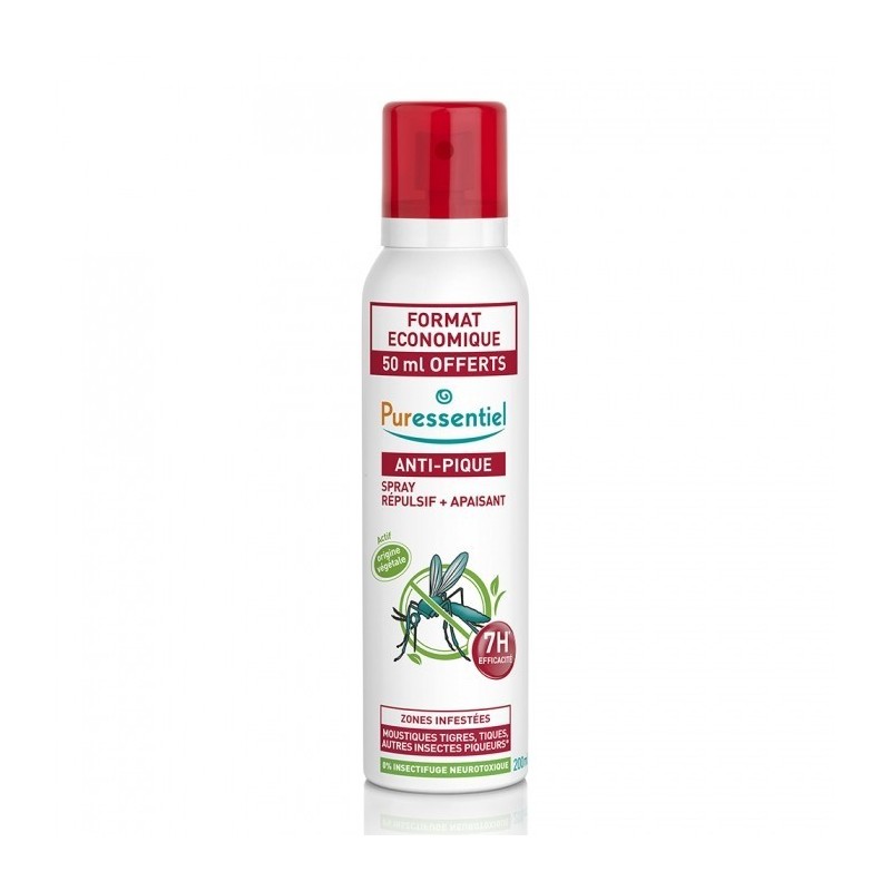PURESS ANTI PIQUE SPRAY RÉPULSIF + APAISANT 7H 200ML