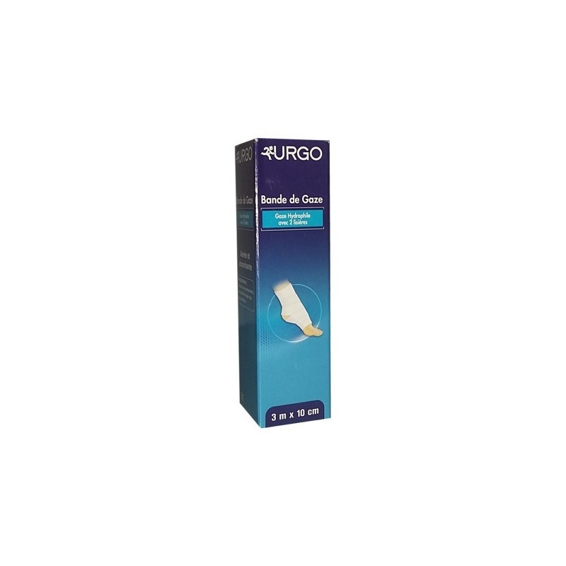 URGO BANDE DE GAZE 3*7CM