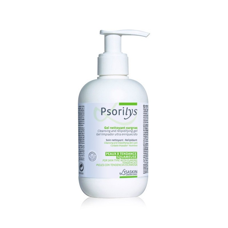 LYSASKIN PSORILYS GEL NETTOYANT SURGRAS 200ML