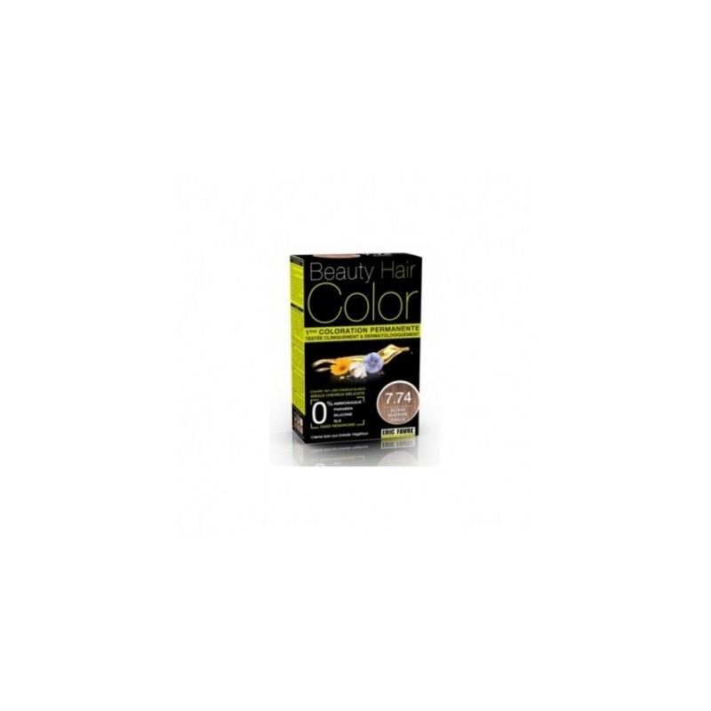 ERIC FAVRE BEAUTY HAIR COLOR 7.74 BLOND MARRON CHAUD 160ML